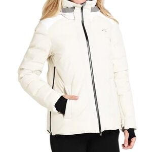 NEW KJUS Arina Ski Snow Duck Down Jacket Full Zip Womens Size 40/Large LS15-G02